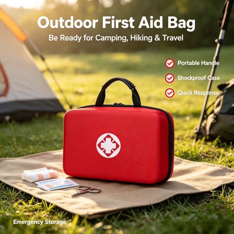 Portable Hard Shell First Aid  - First Aid Bag Kit ulasan dan harga
